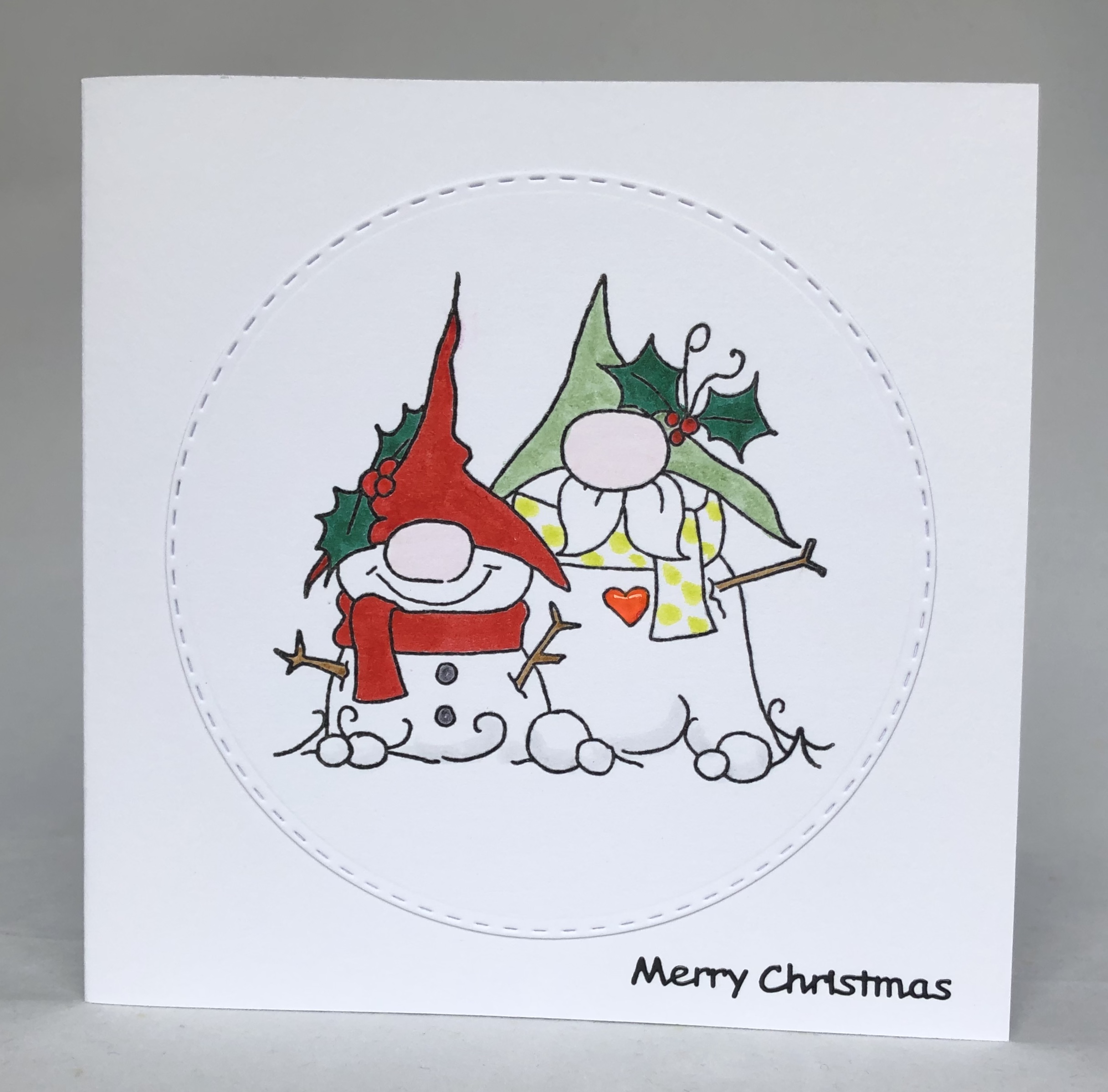 Snow Ho! Ho! Card - Image 1