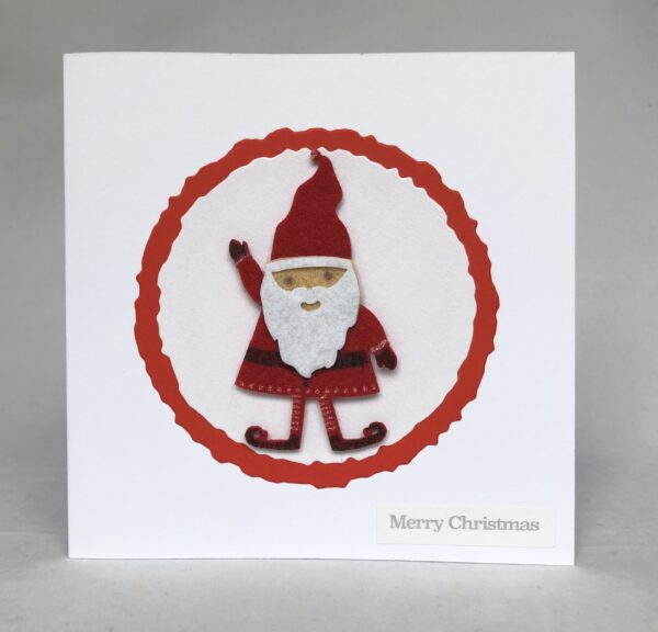 Santa Christmas Card