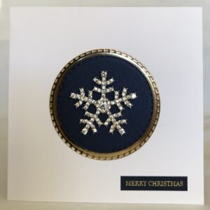 Crystal Snowflake Card