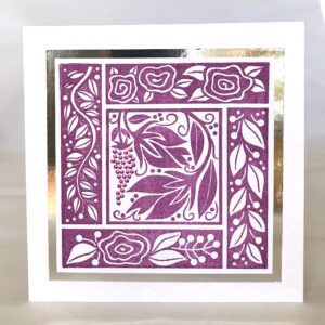 Floral Patchwork Card