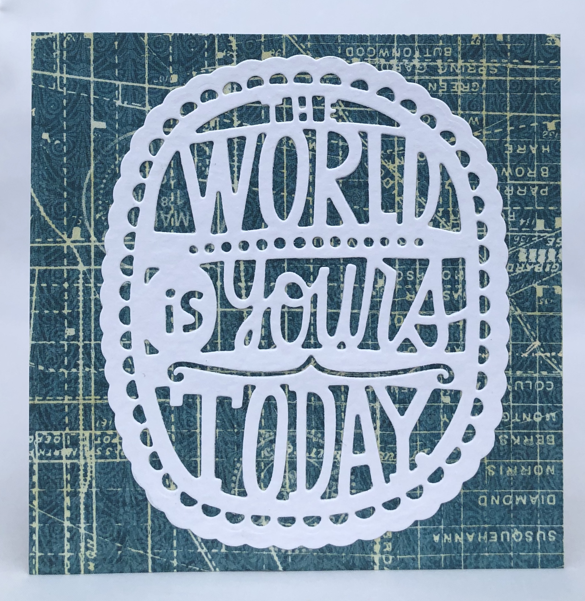 The World Is Yours Today Card - Image 1