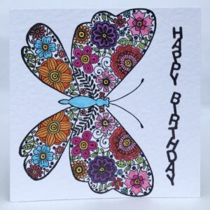 Big Butterfly Card