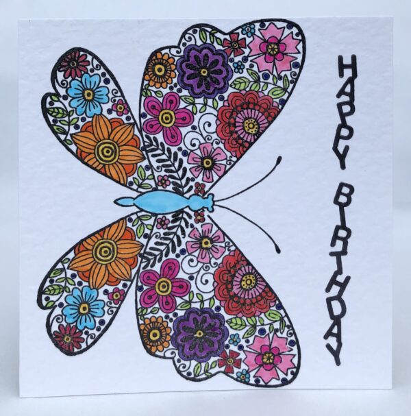 Big Butterfly Card