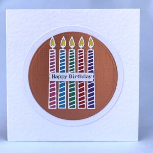 Tall Candles Card