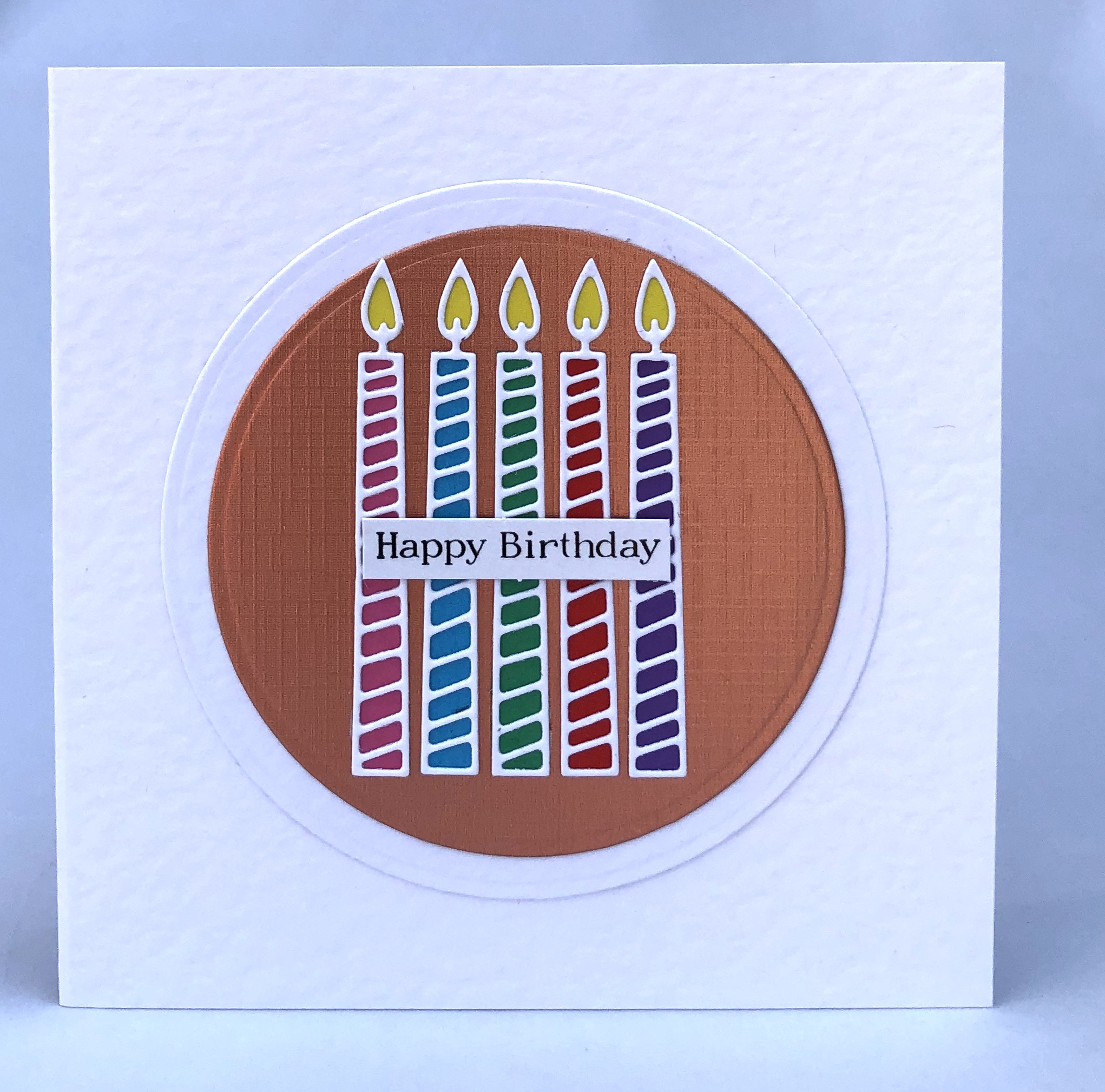 Tall Candles Card - Image 1