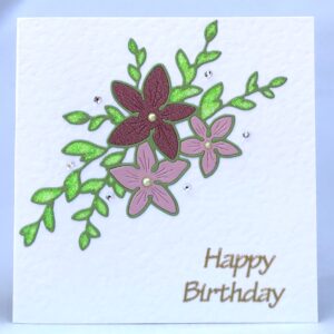 Floral Spray Card
