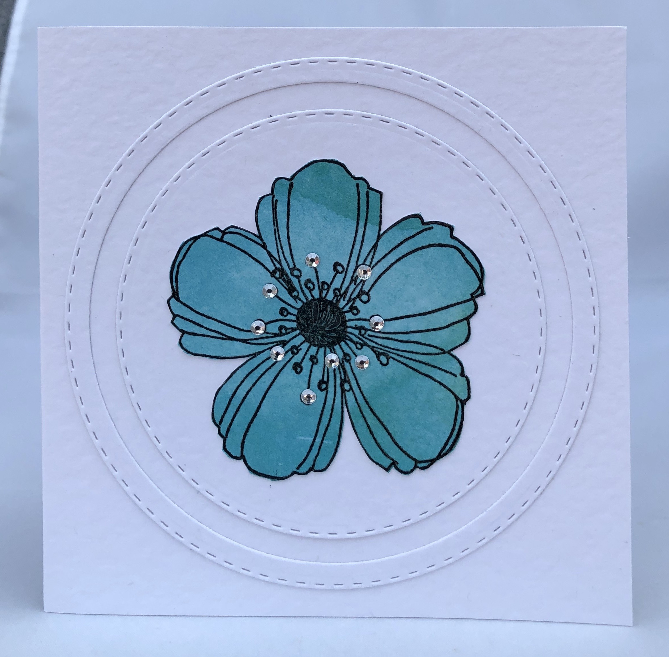 Pretty Poppy Greetings Card - Image 1