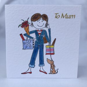 Busy Mum Mothers Day Card