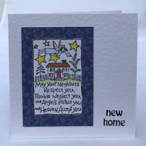 Neighbours and Angels Card