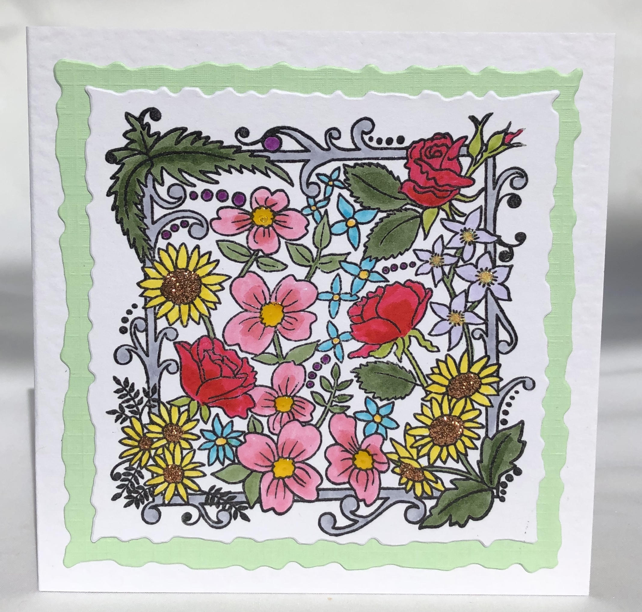 Country Garden Card - Image 1