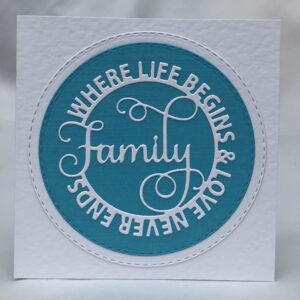 Life, Love, Family Card