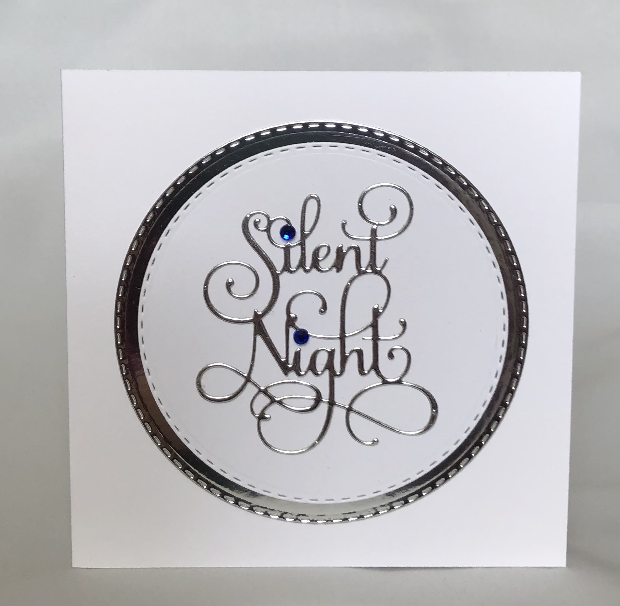 Silent Night Christmas Card - Image 1