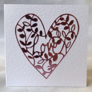 Valentine Loveheart Card