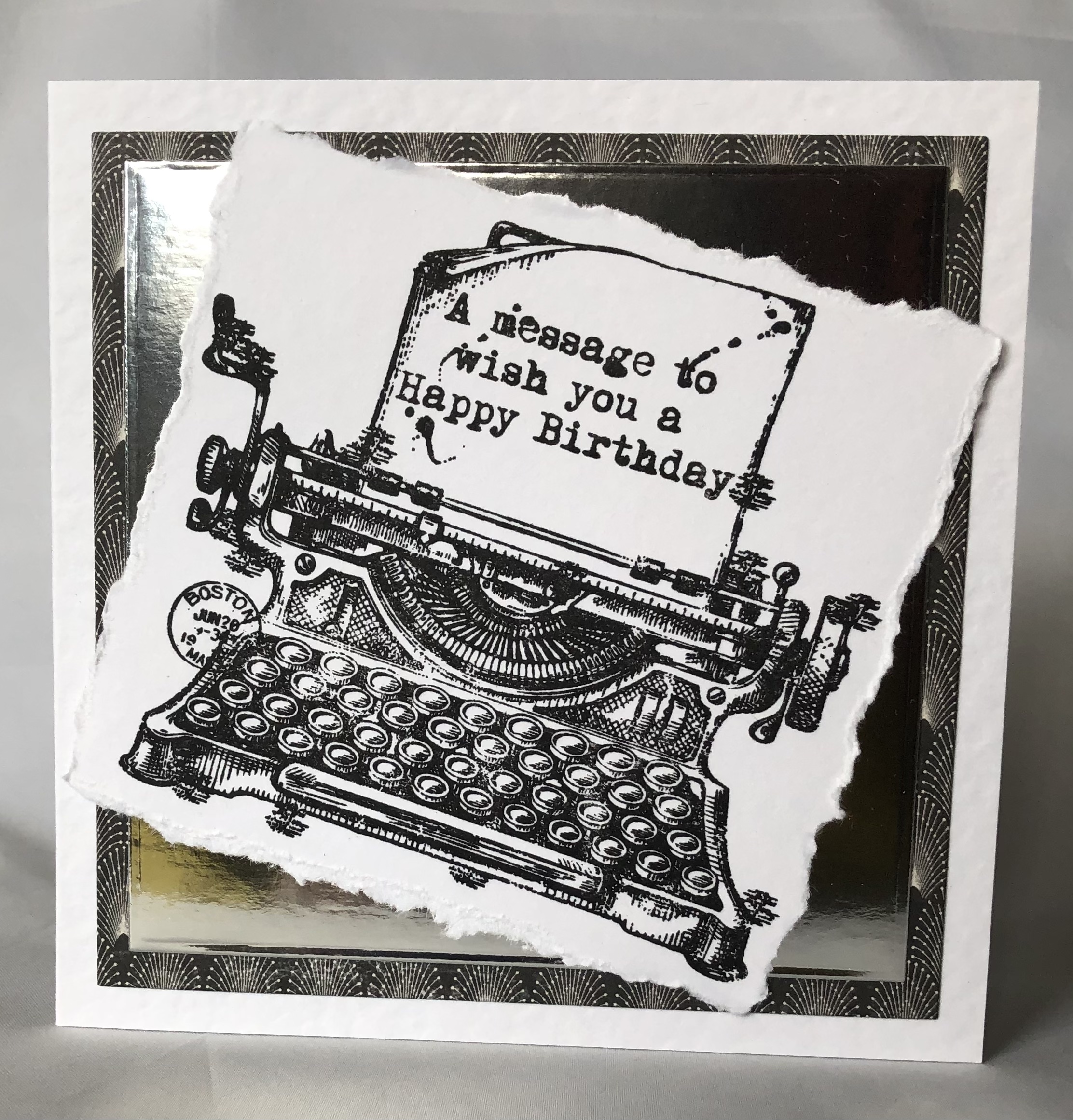 Typewriter Card - Image 1