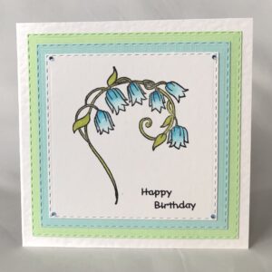 Pretty Bluebells Card