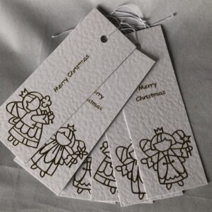 Fairy Christmas gift Tags
