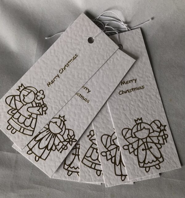 Fairy Christmas gift Tags