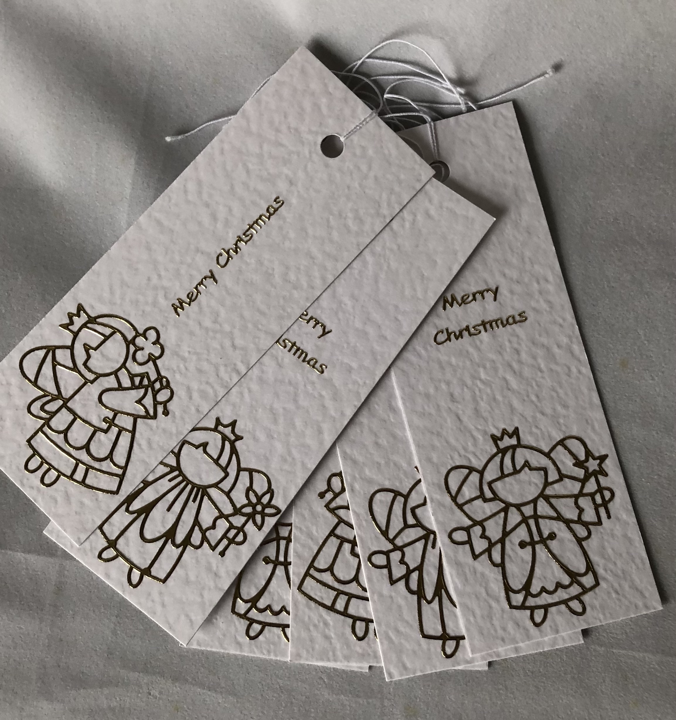 Fairy Christmas gift Tags - Image 1