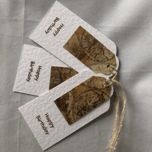 Old Maps Gift Tags