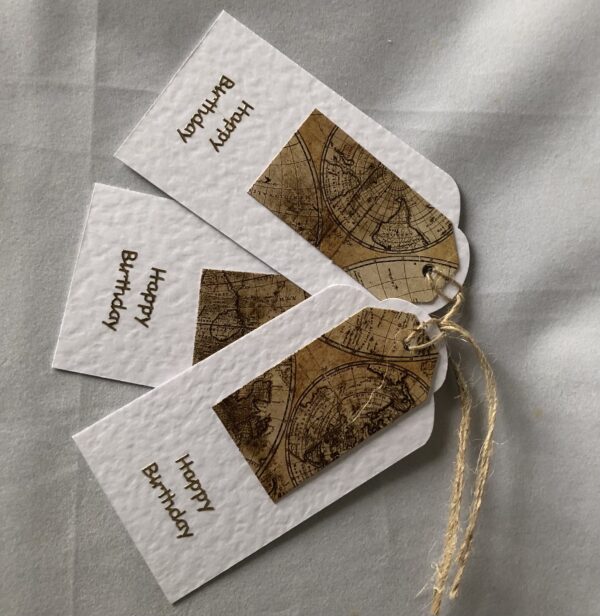 Old Maps Gift Tags