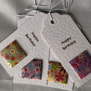 Funky Flower Gift Tags