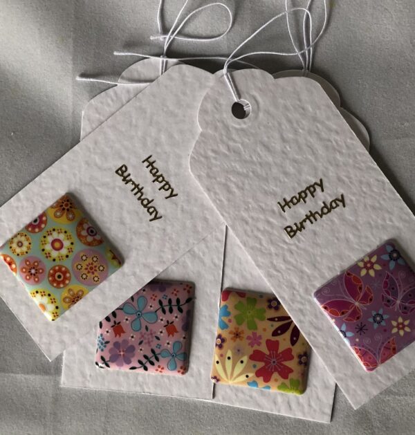 Funky Flower Gift Tags