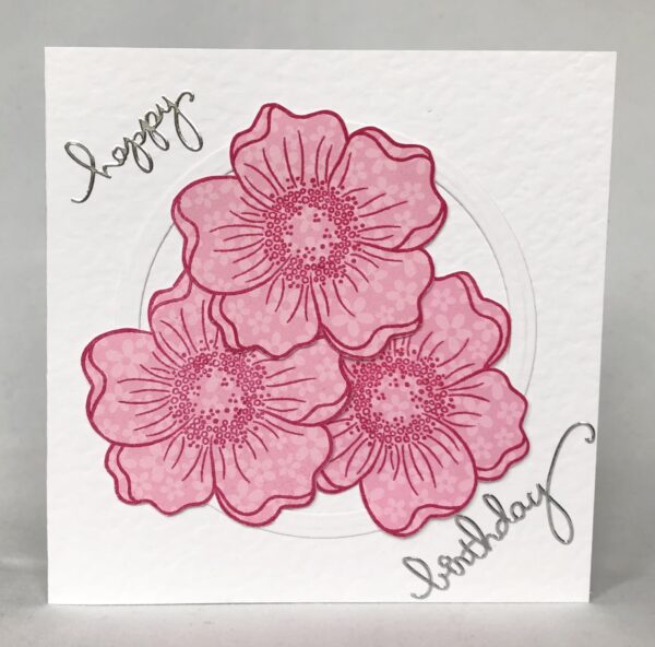 Floral Fancy Birthday Card