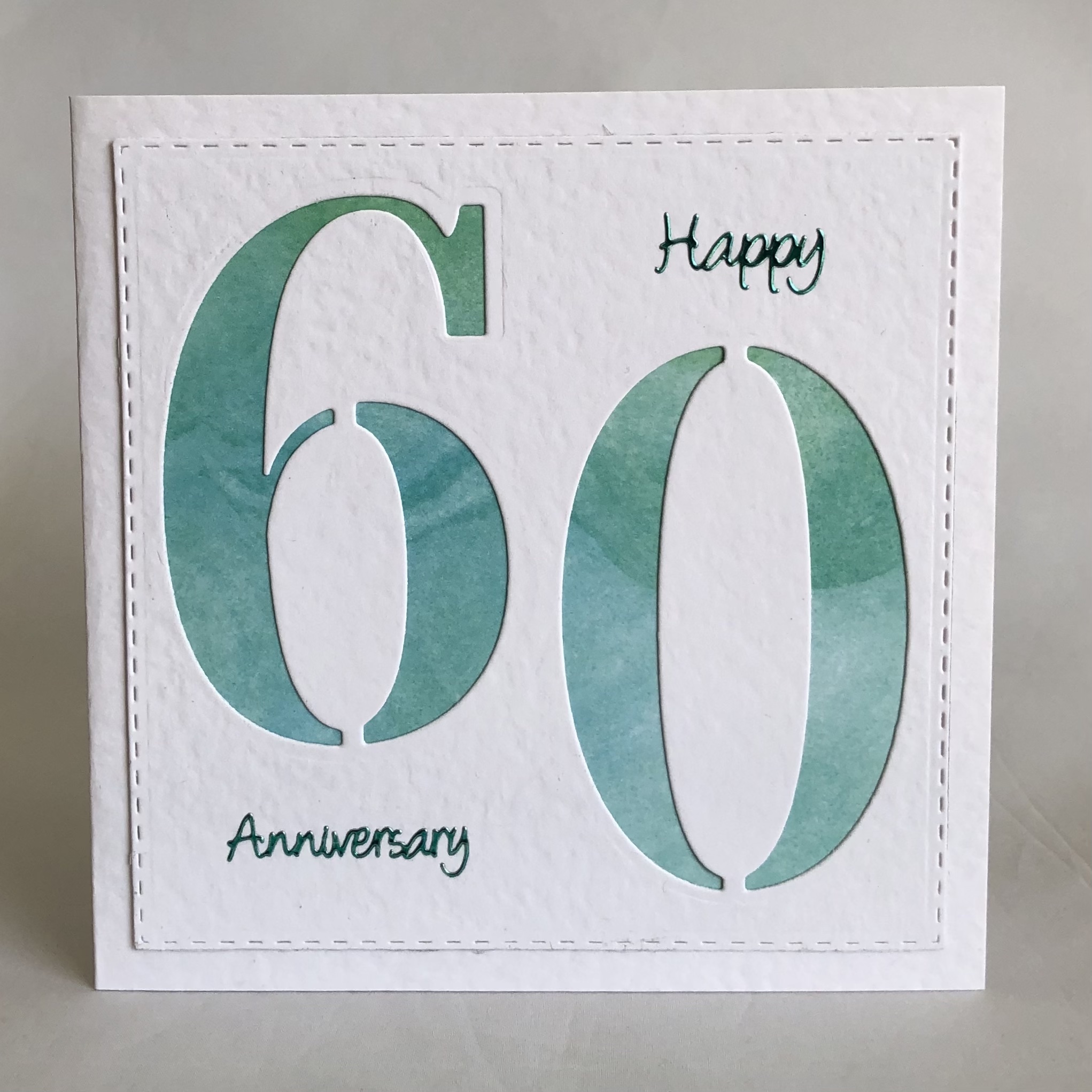 Diamond Anniversary Card - Image 1