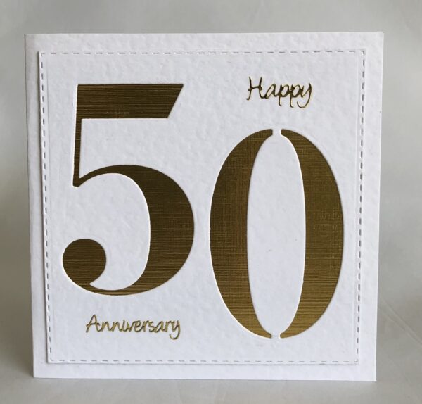 Golden Anniversary Card