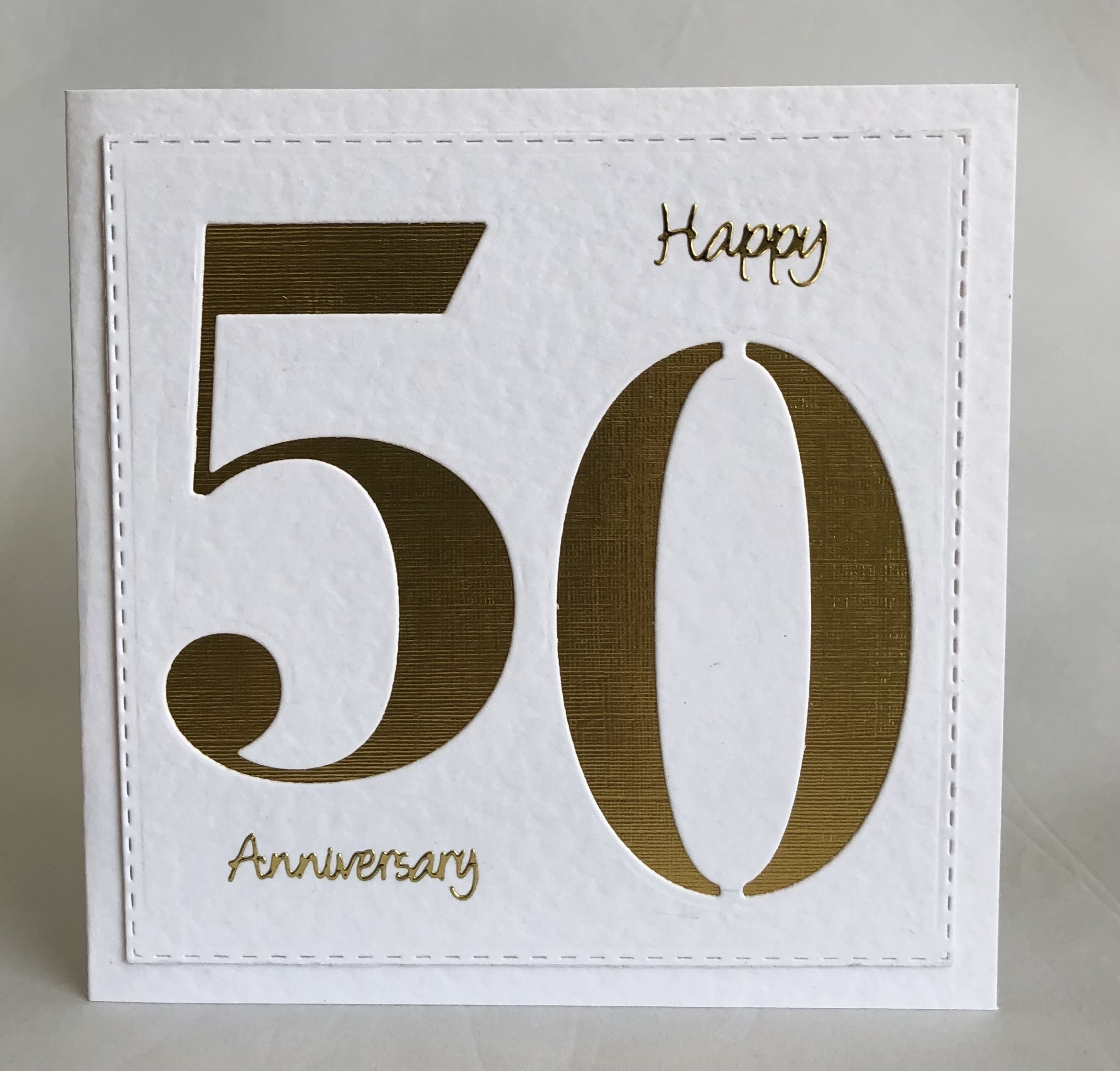 Golden Anniversary Card - Image 1