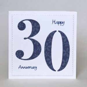 Pearl Anniversary Card