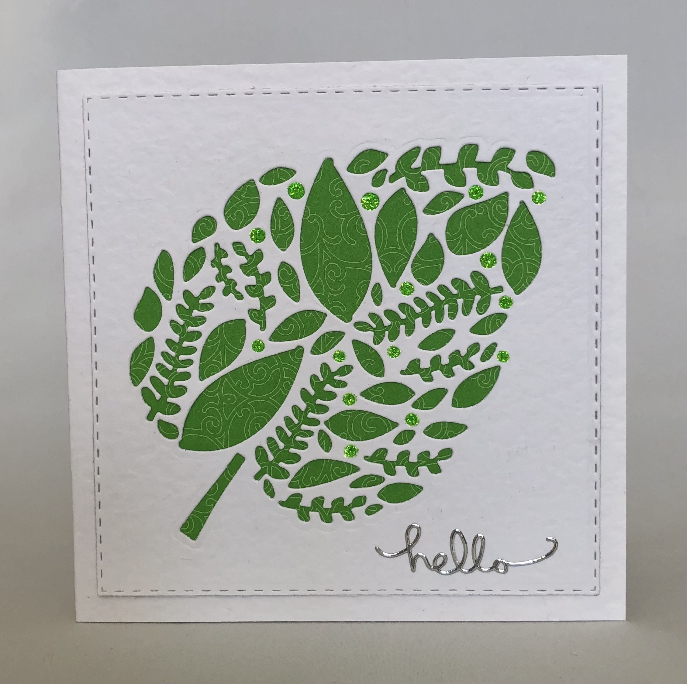 Leaves Card - Image 1