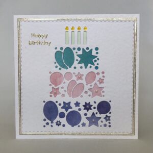 Birthday Cake Celebration Card