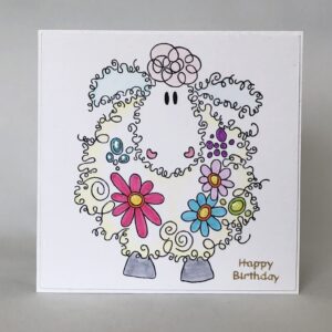 Happy Sheep Card