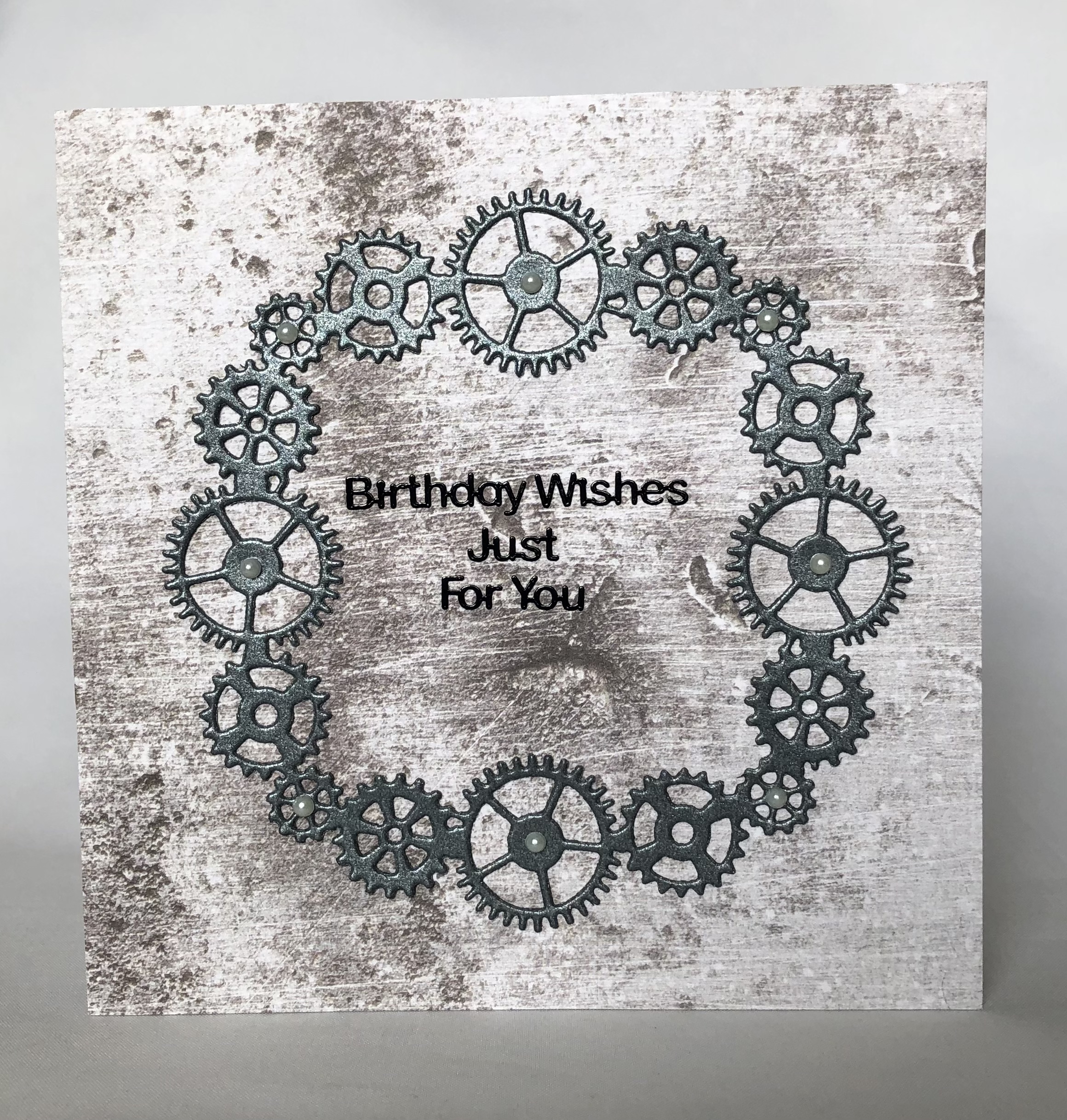 Cogs Birthday Card - Image 1