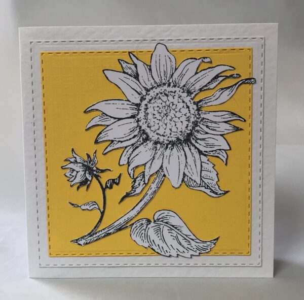 Sunflower Card