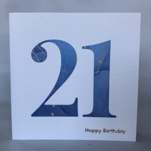 Twenty One Card