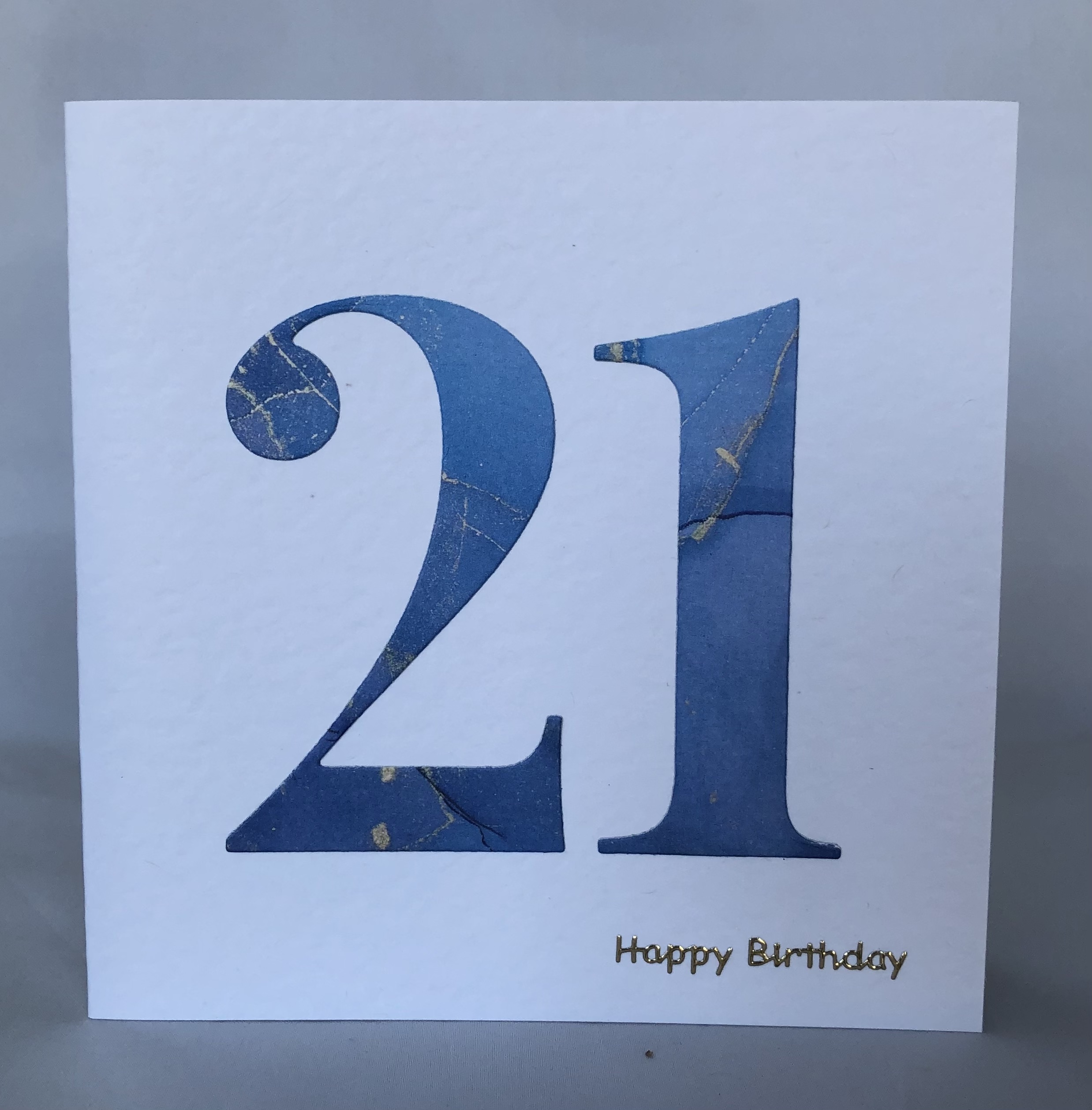 Twenty One Card - Image 1