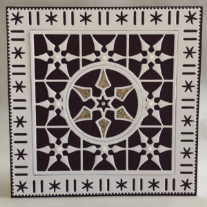 Framed Snowflake Card