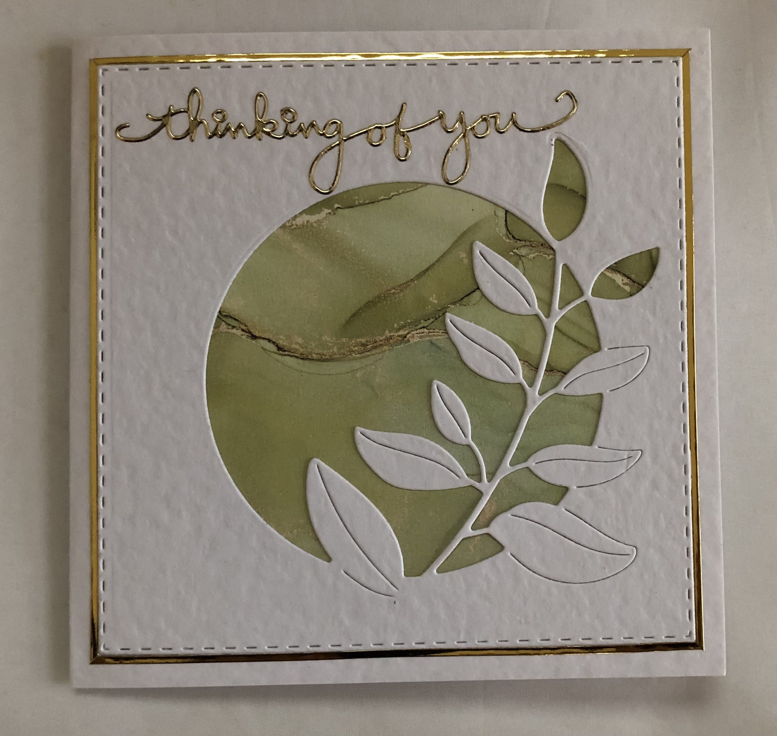 Sweet Bay Wreath Card - Image 1