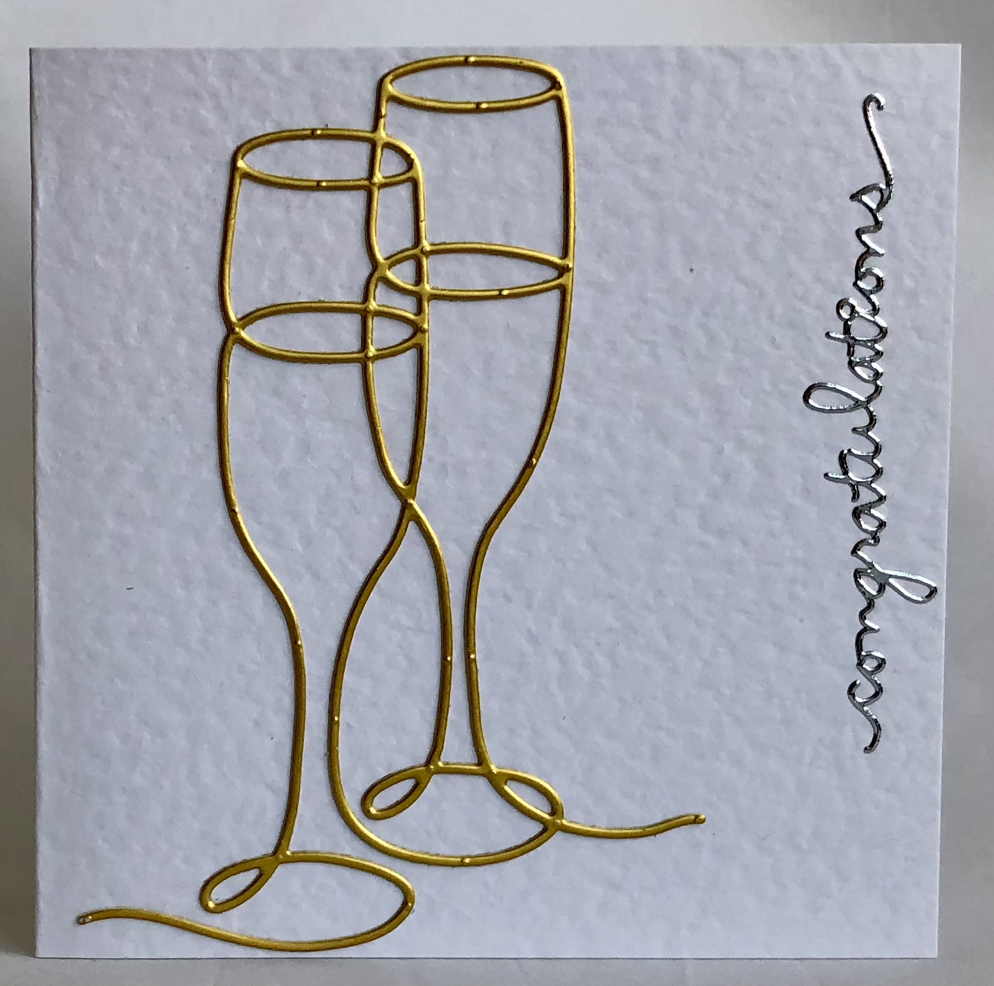 Champagne Celebration Card - Image 1