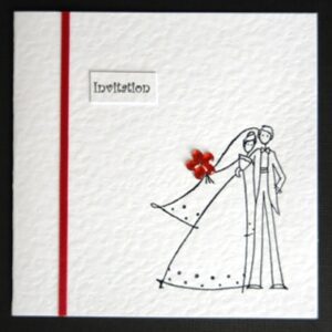 Bride and Groom Wedding Stationery