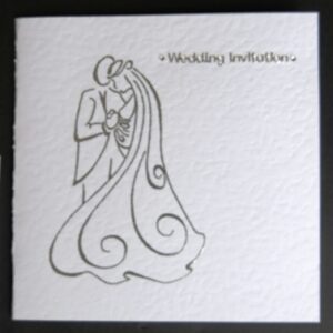 Bride And Groom Wedding Stationery