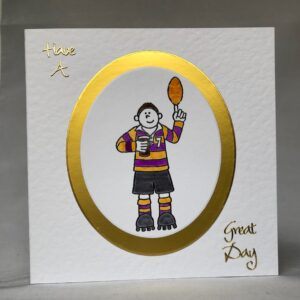 Rugby Player Card