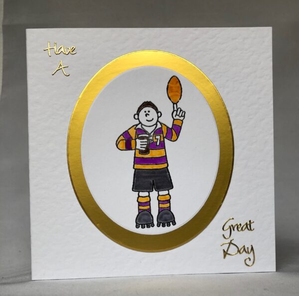 Rugby Player Card