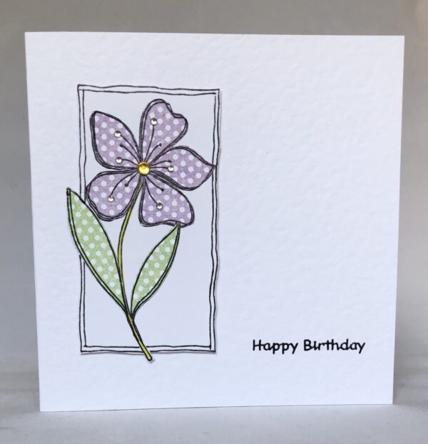 Floral Fancy Birthday Card